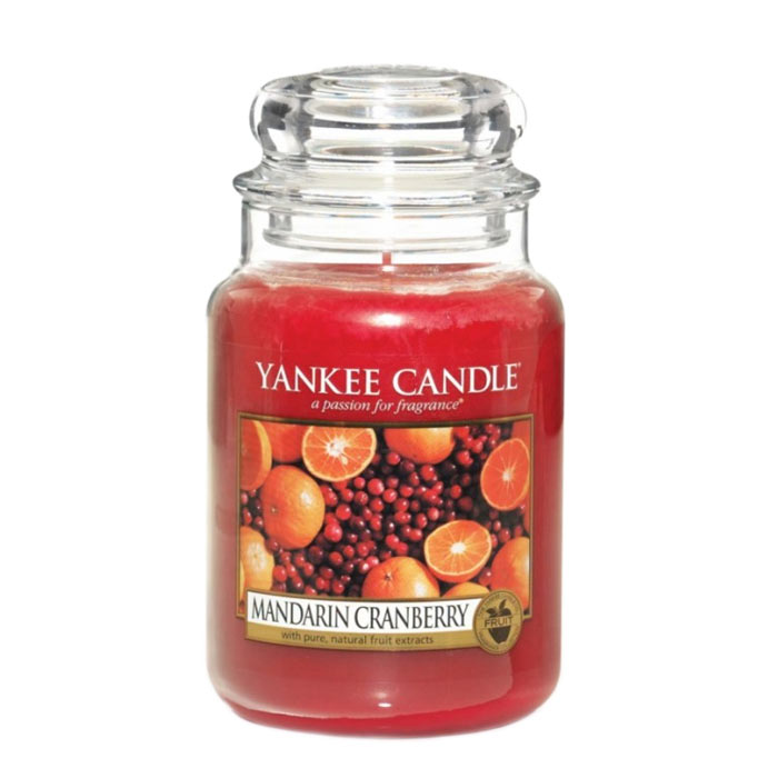 Yankee Candle Classic Large Jar Mandarin Cranberry Candle 623g