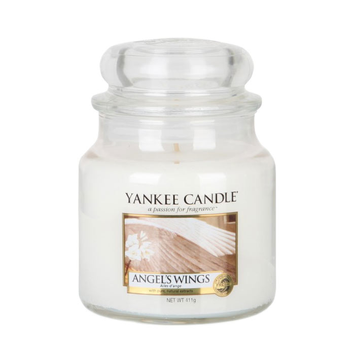 Yankee Candle Classic Medium Jar Angel Wings Candle 411g