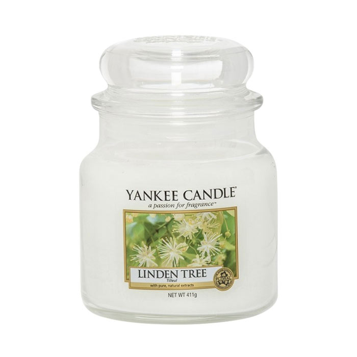 Yankee Candle Classic Medium Jar Linden Tree Candle 411g