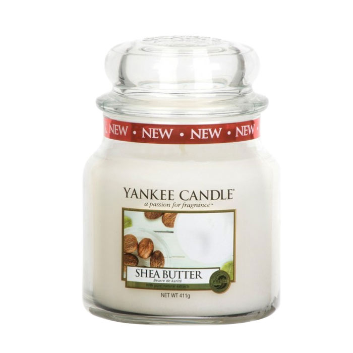 Yankee Candle Classic Medium Jar Shea Butter Candle 411g