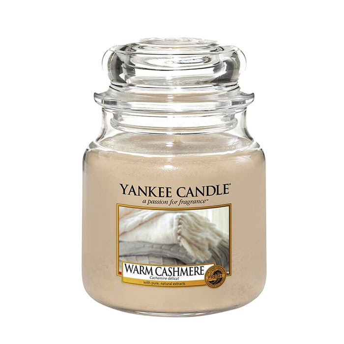 Yankee Candle Classic Medium Jar Warm Cashmere 411g