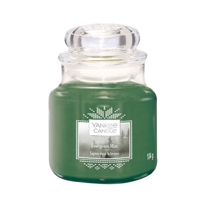 Yankee Candle Classic Small Jar Evergreen Mist 104g