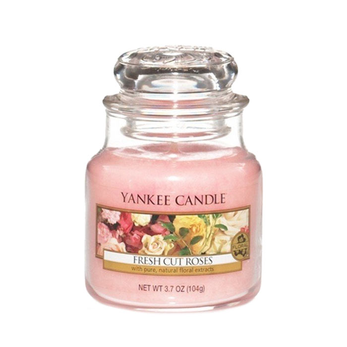 Yankee Candle Classic Small Jar Fresh Cut Roses 104g
