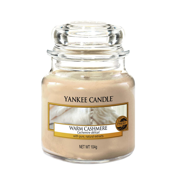 Yankee Candle Classic Small Jar Warm Cashmere 104g