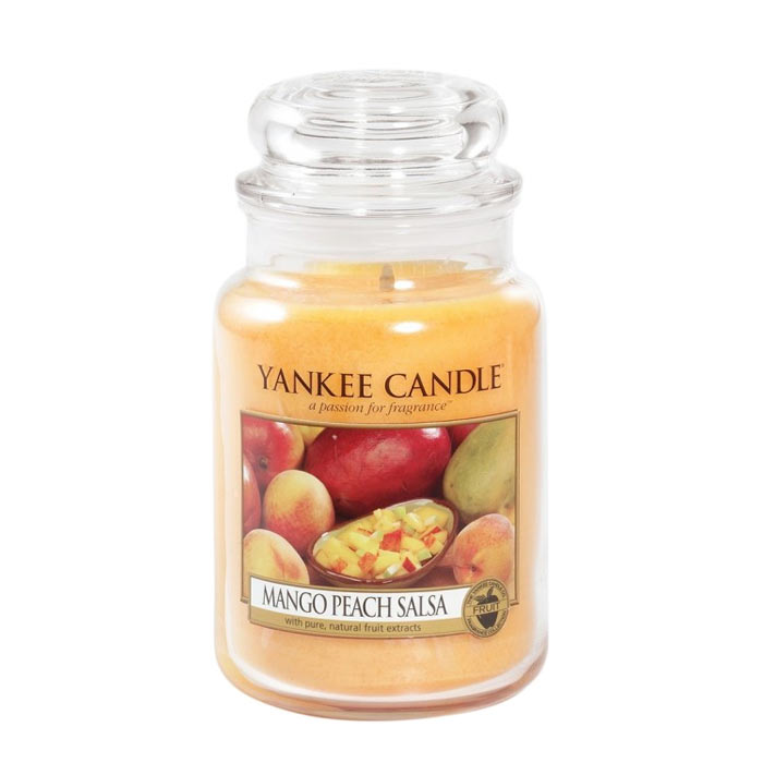 Yankee Candle Large Jar Mango Peach Salsa Candle 623g